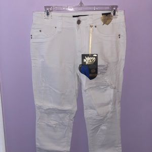 White fashion nova jeans